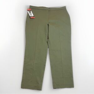 NWT Banana Republic Olive Slim Stretch Pants sz 8